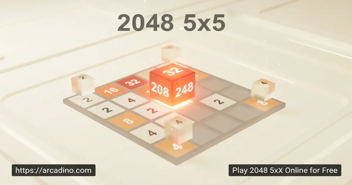 Play 2048 5x5 Online for Free