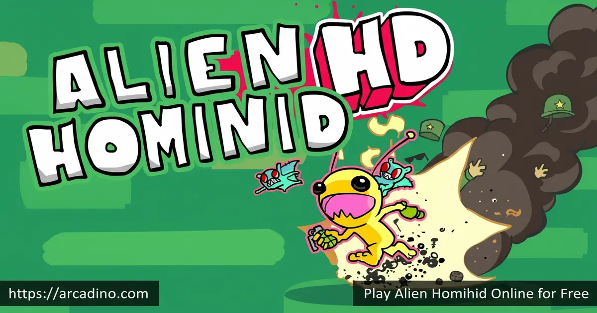 Play Alien Hominid Online for Free