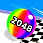 Ball Run 2048