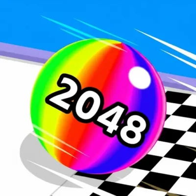 Ball Run 2048