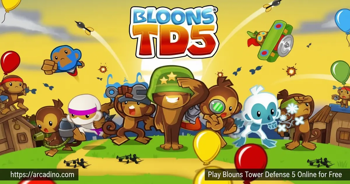 Play Bloons Tower Defense 5 Online for Free