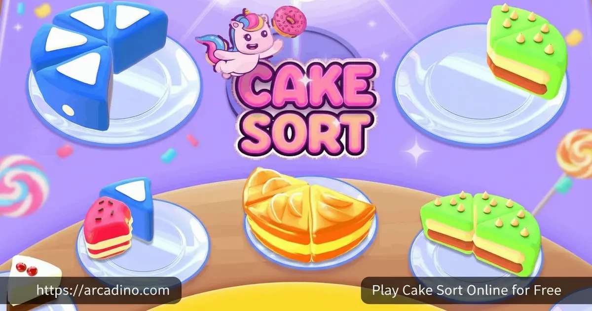 Play Cake Sort Online for Free