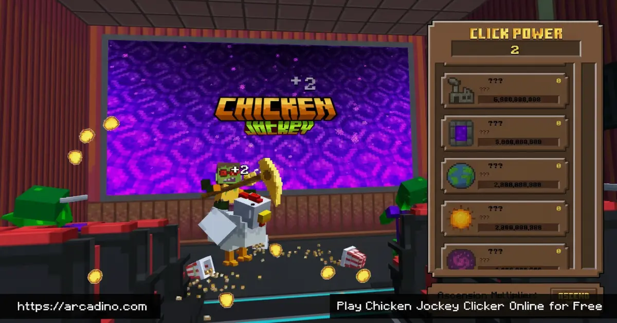 Play Chicken Jockey Clicker Online for Free
