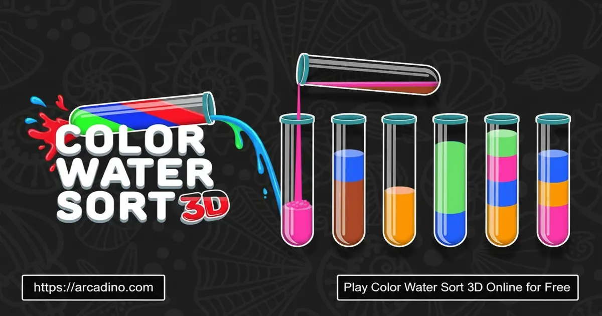 Play Color Water Sort 3D Online for Free