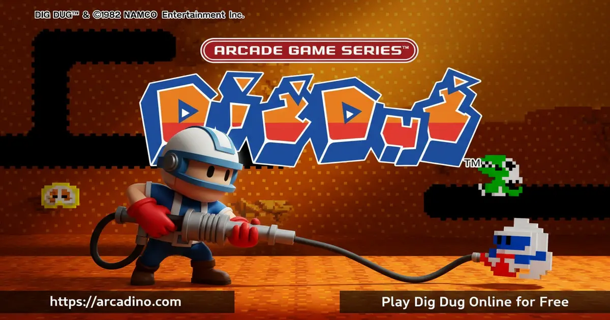 Play Dig Dug Online for Free