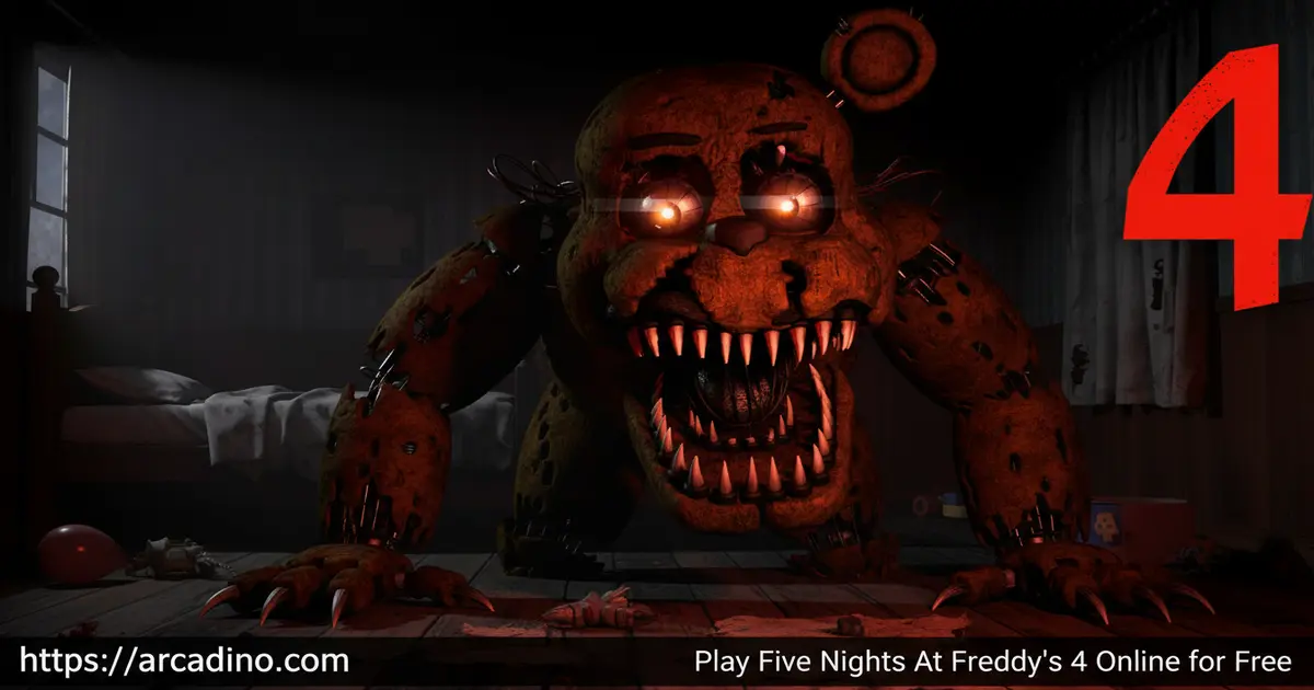Play Five Nights At Freddy's 4 Online for Free