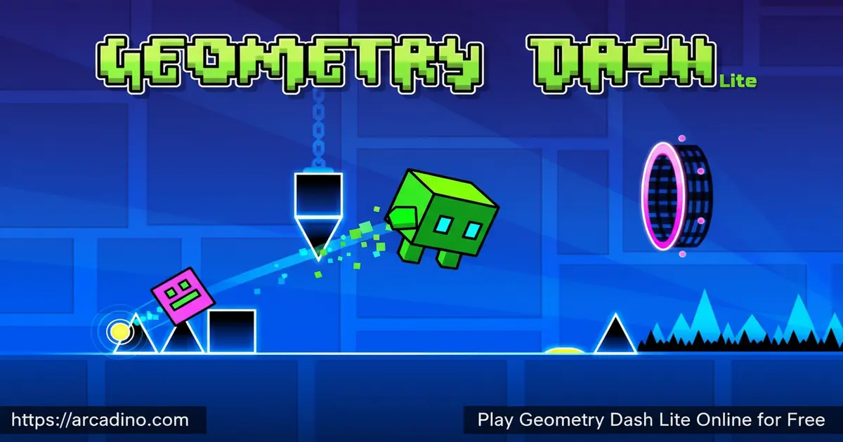 Play Geometry Dash Lite Online for Free