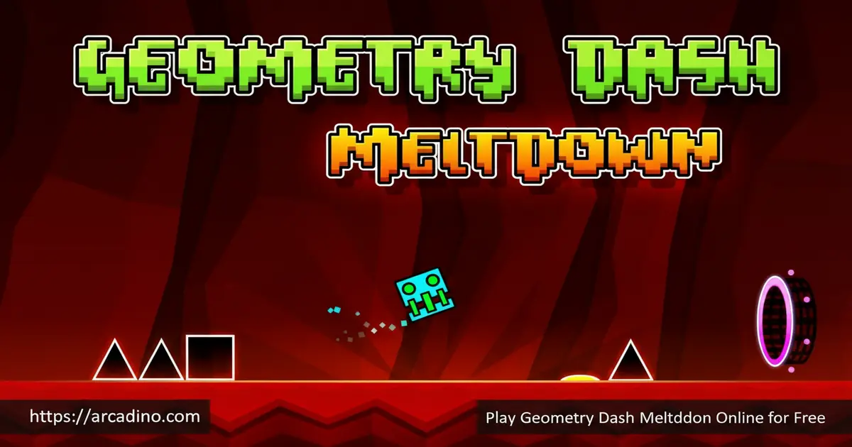 Play Geometry Dash Meltdown Online for Free