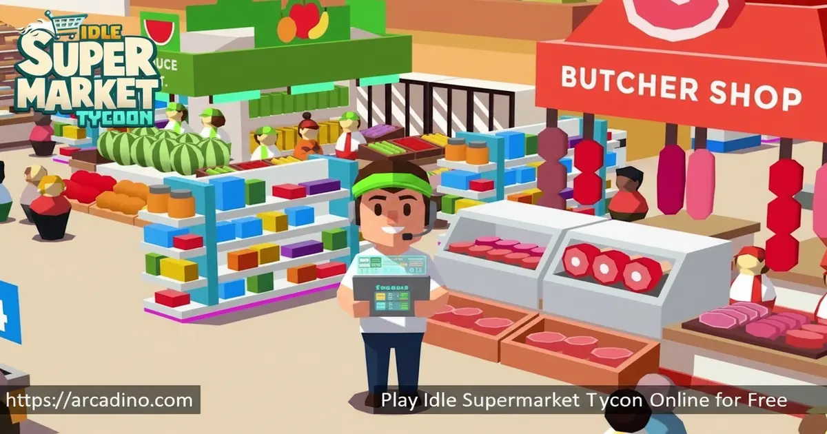 Play Idle Supermarket Tycoon Online for Free