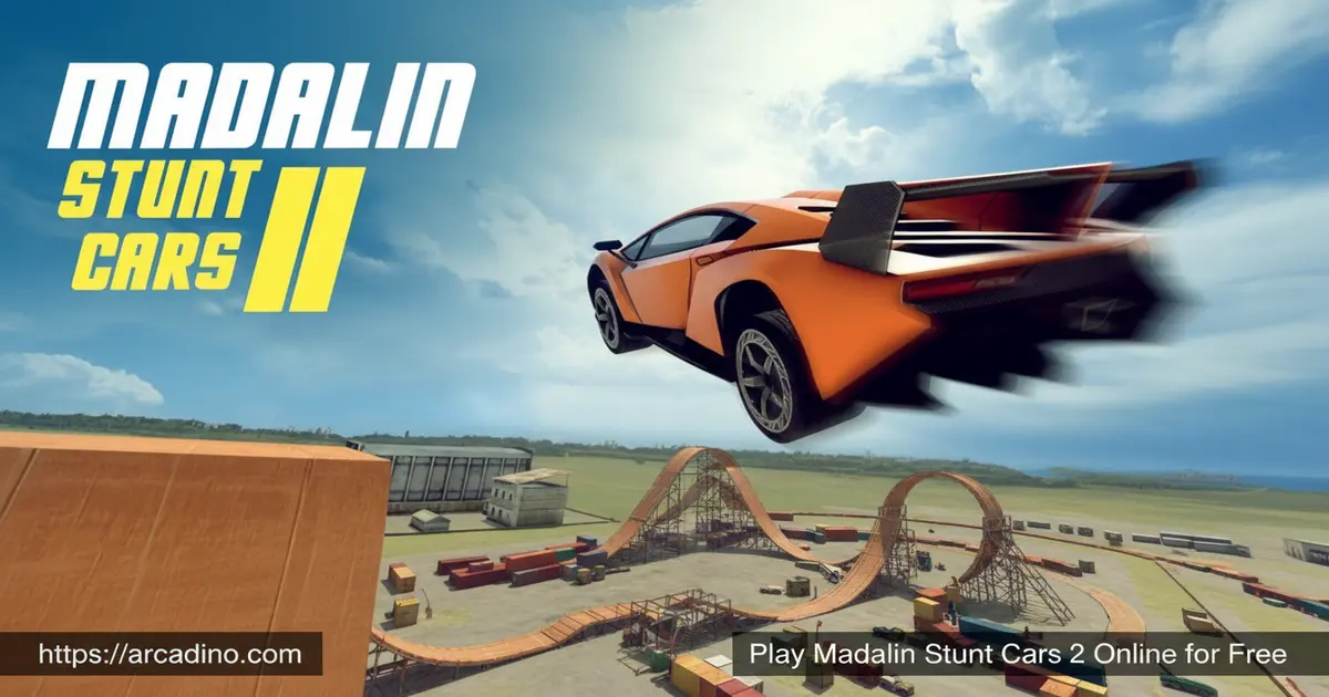 Play Madalin Stunt Cars 2 Online for Free