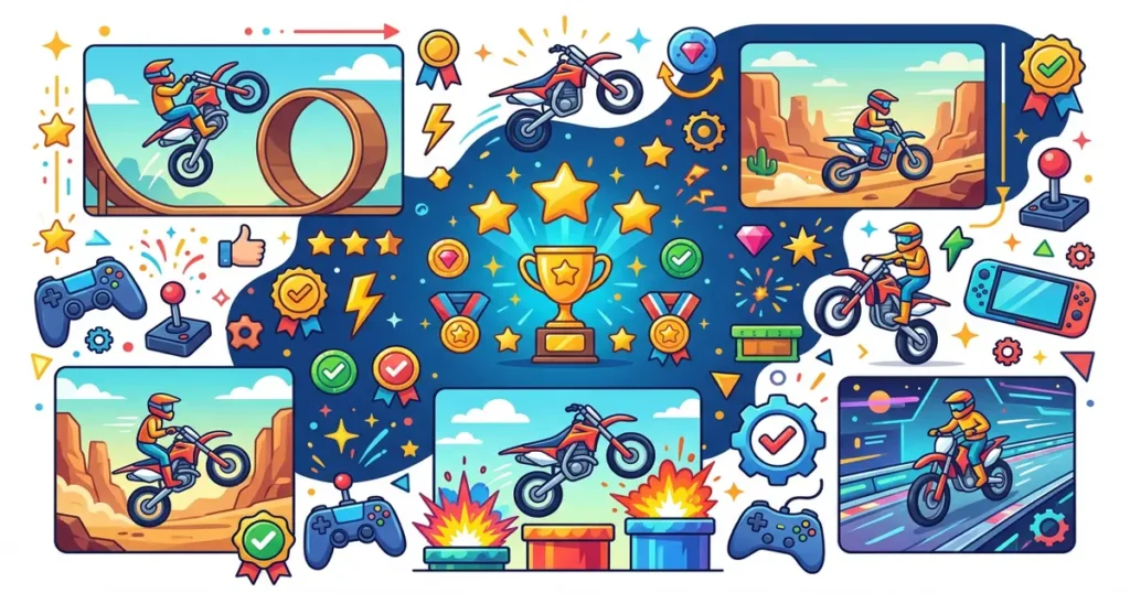 Moto X3M Game Series: Every Version Ranked (Winter, Pool, Spooky, Original) — moto x3m versions ranked