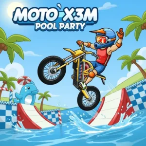 Moto X3M Pool Party