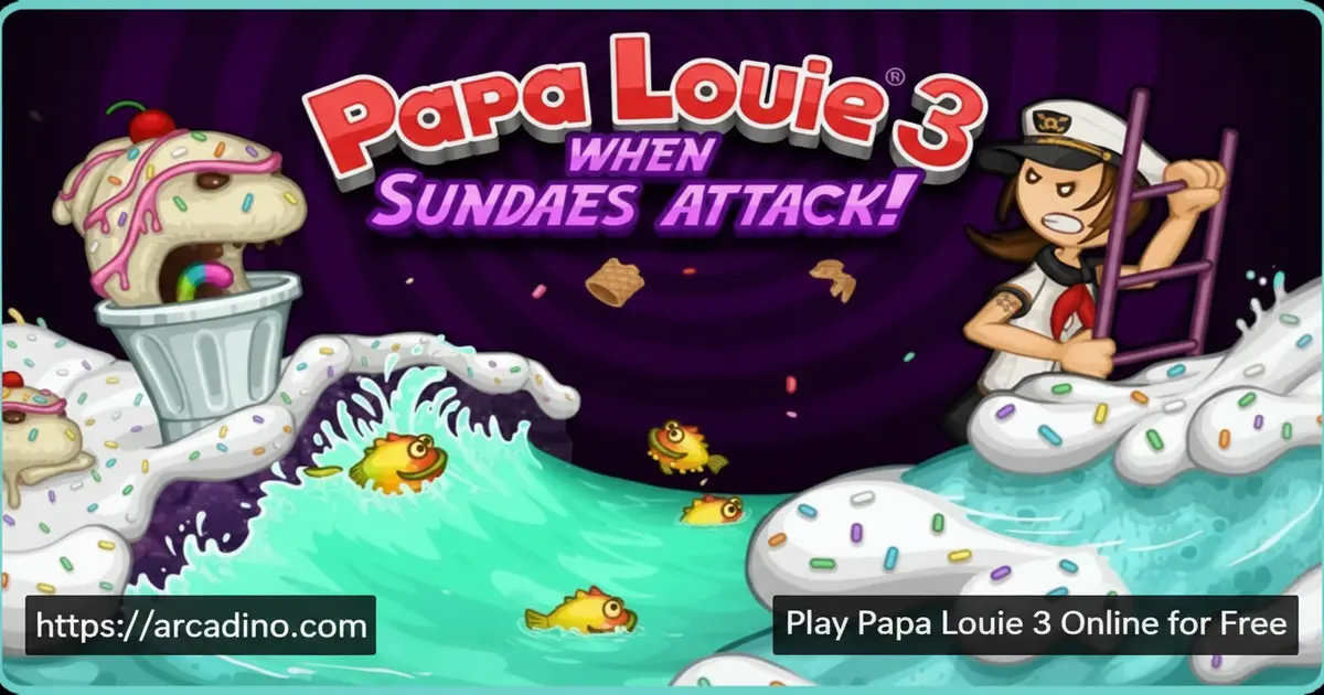 Play Papa Louie 3 Online for Free