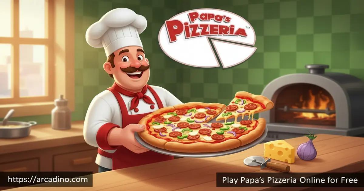 Play Papa's Pizzeria Online for Free