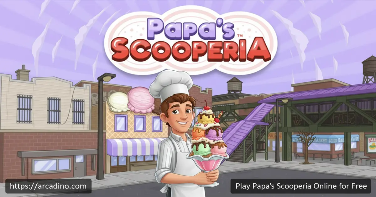 Play Papa's Scooperia Online for Free