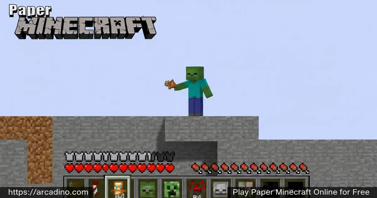 Play Paper Minecraft Online for Free