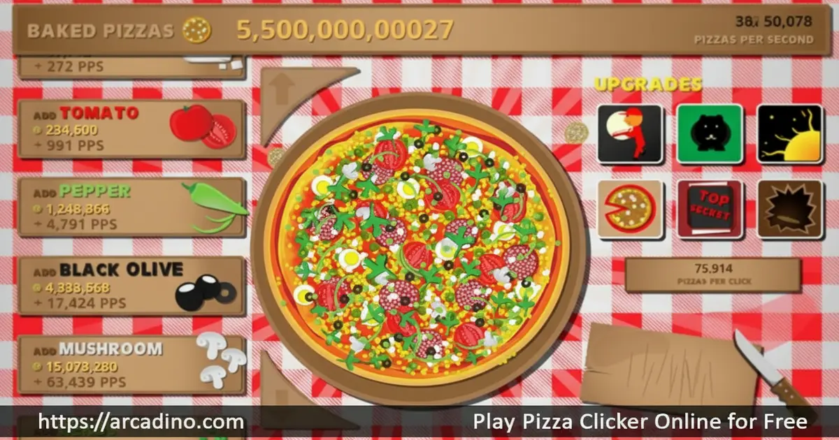 Play Pizza Clicker Online for Free