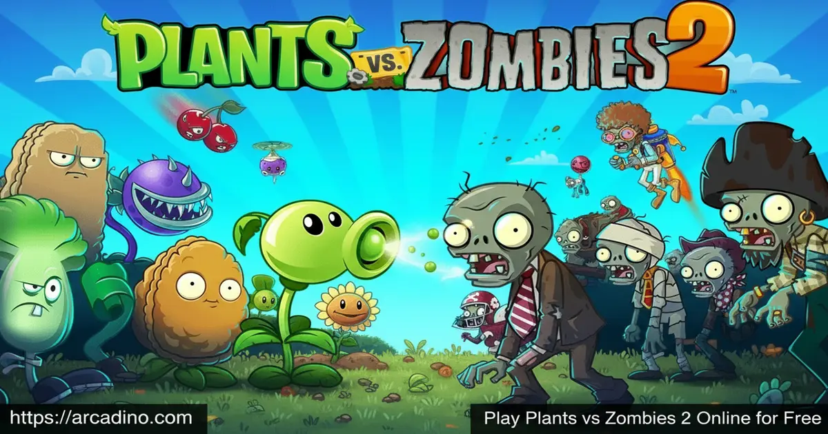 Play Plants vs Zombies 2 Online for Free
