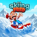 Skiing Fred