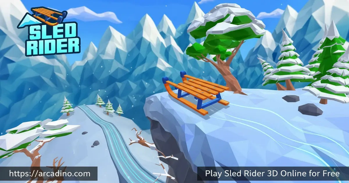 Play Sled Rider 3D Online for Free