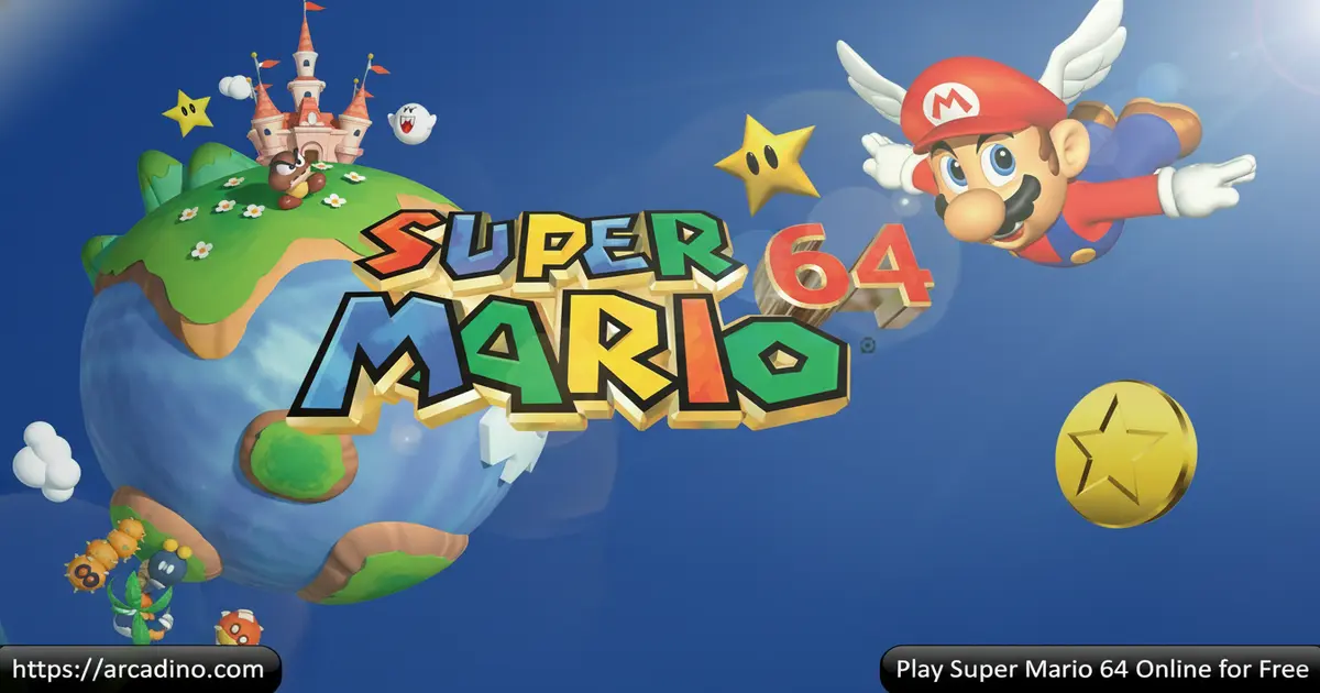 Play Super Mario 64 Online for Free