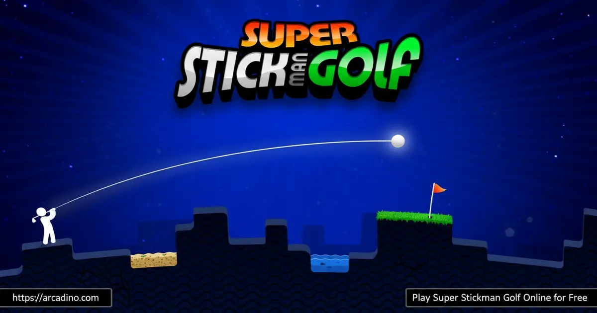 Play Super Stickman Golf Online for Free