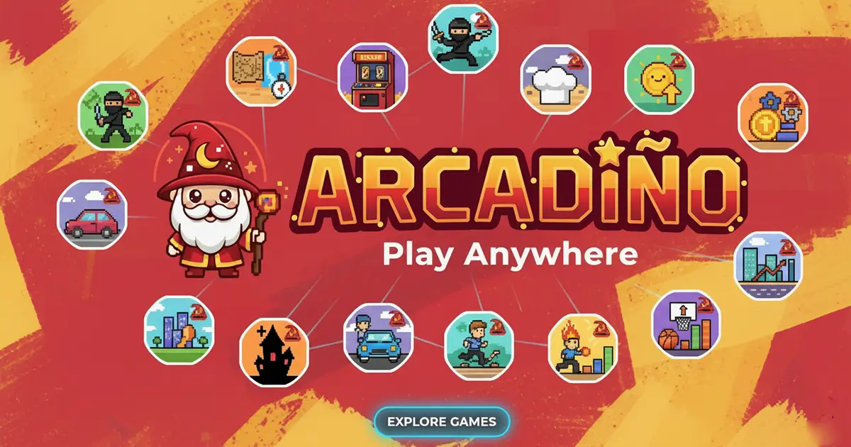 play free online unblocked games at arcadino
