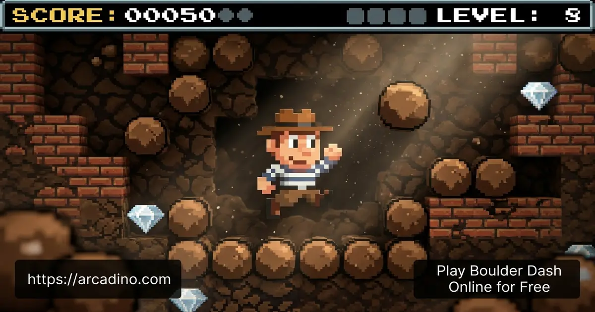 Play Boulder Dash Online for Free