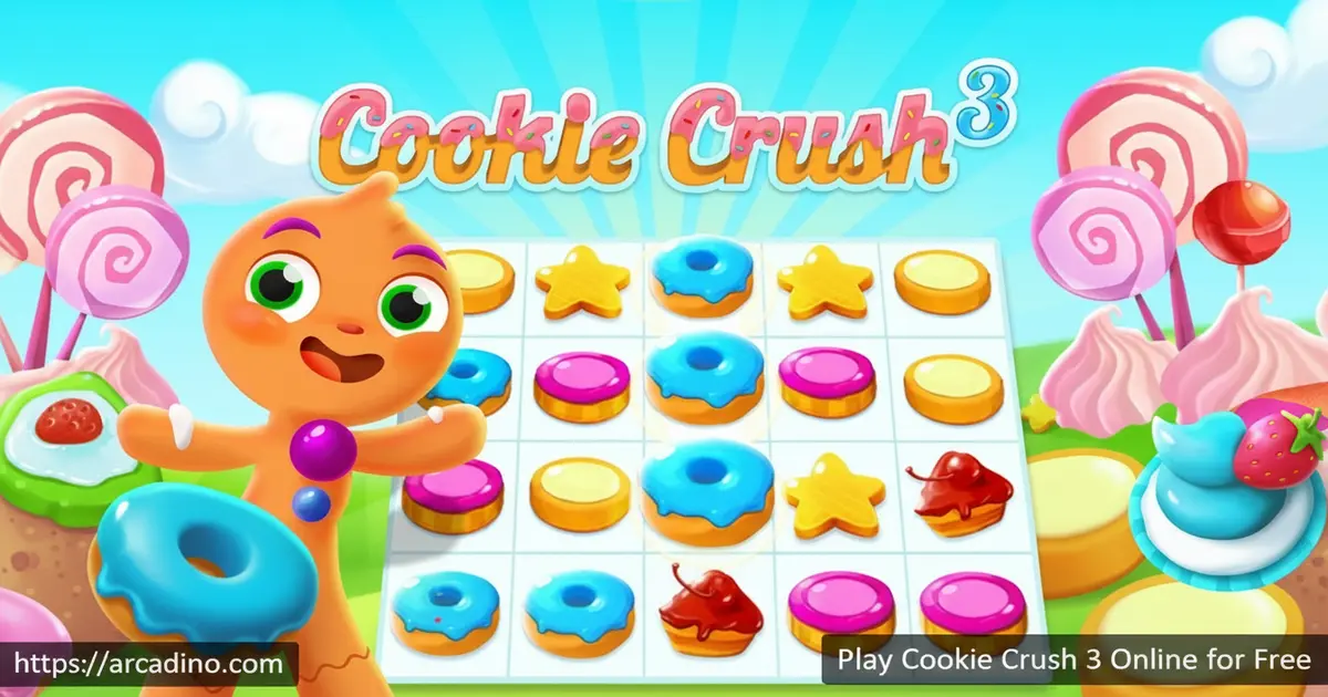 Play Cookie Crush 3 Online for Free