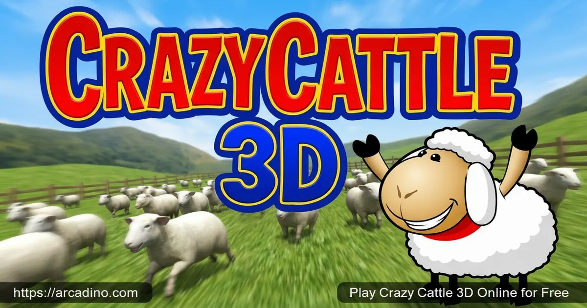 Play Crazy Cattle 3D Online for Free