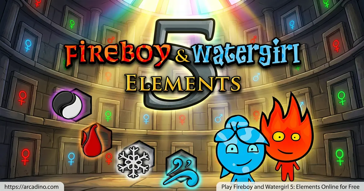 Play Fireboy and Watergirl 5: Elements Online for Free