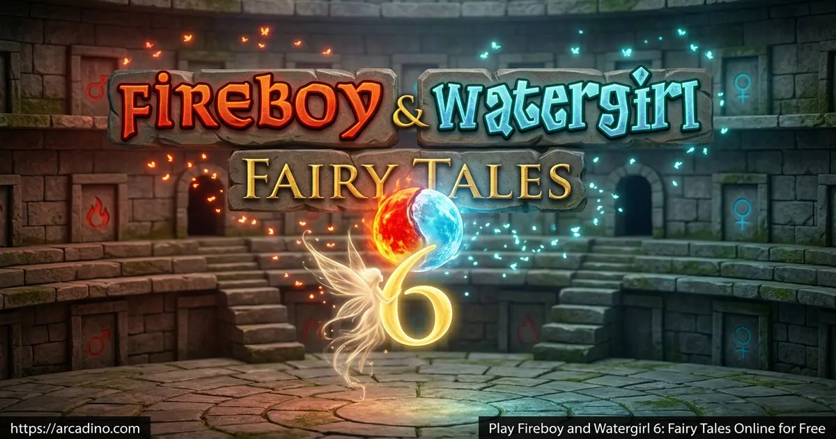 Play Fireboy and Watergirl 6: Fairy Tales Online for Free
