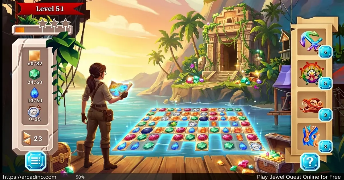 Play Jewel Quest Online for Free