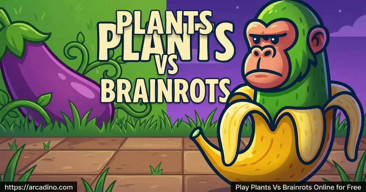 Play Plants Vs Brainrots Online for Free