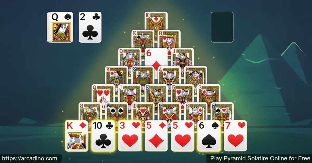 Play Pyramid Solitaire Online for Free