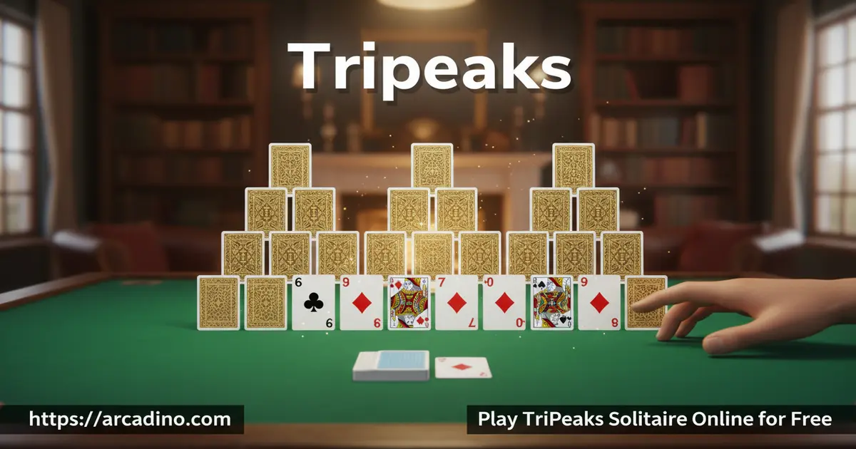 Play TriPeaks Solitaire Online for Free