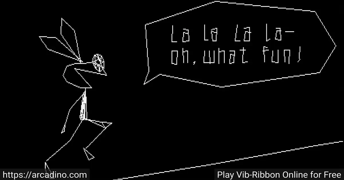 Play Vib-Ribbon Online for Free