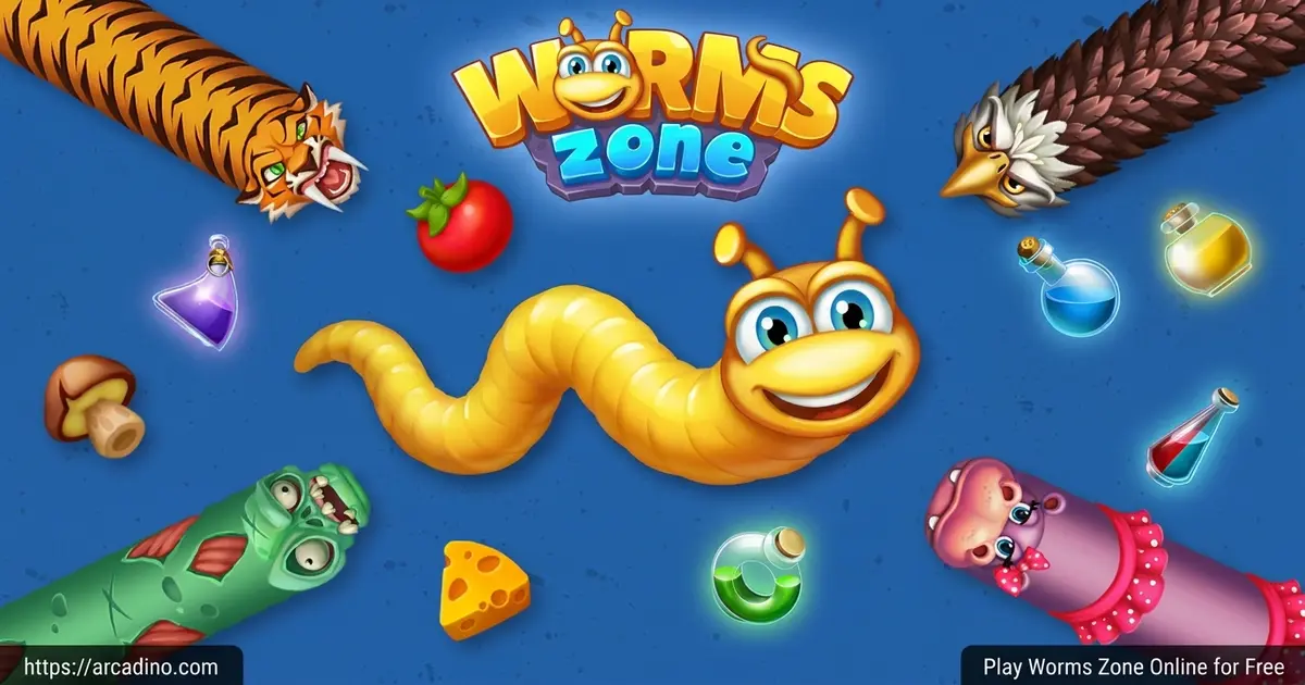 Play Worms Zone Online for Free