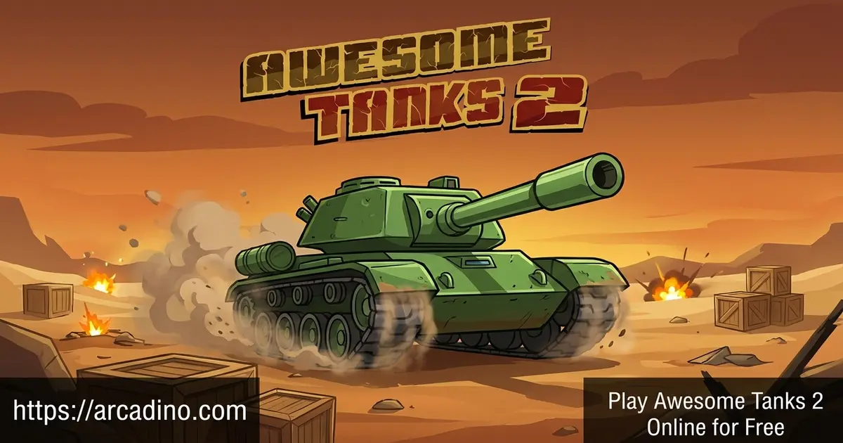 Play Awesome Tanks 2 Online for Free