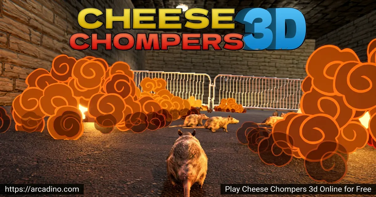 Play Cheese Chompers 3d Online for Free