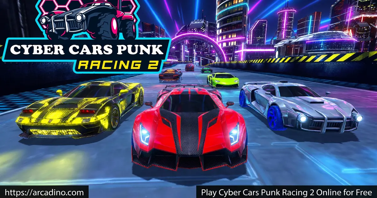 Play Cyber Cars Punk Racing 2 Online for Free
