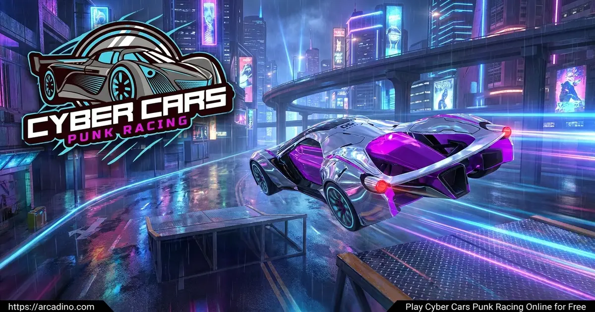 Play Cyber Cars Punk Racing Online for Free