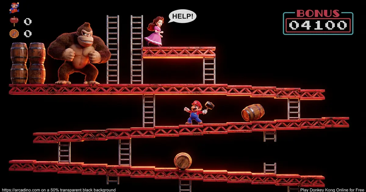 Play Donkey Kong Online for Free