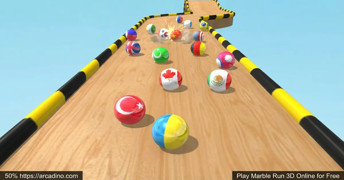 Play Marble Run 3D Online for Free