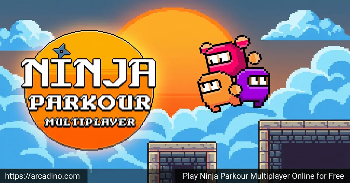 Play Ninja Parkour Multiplayer Online for Free