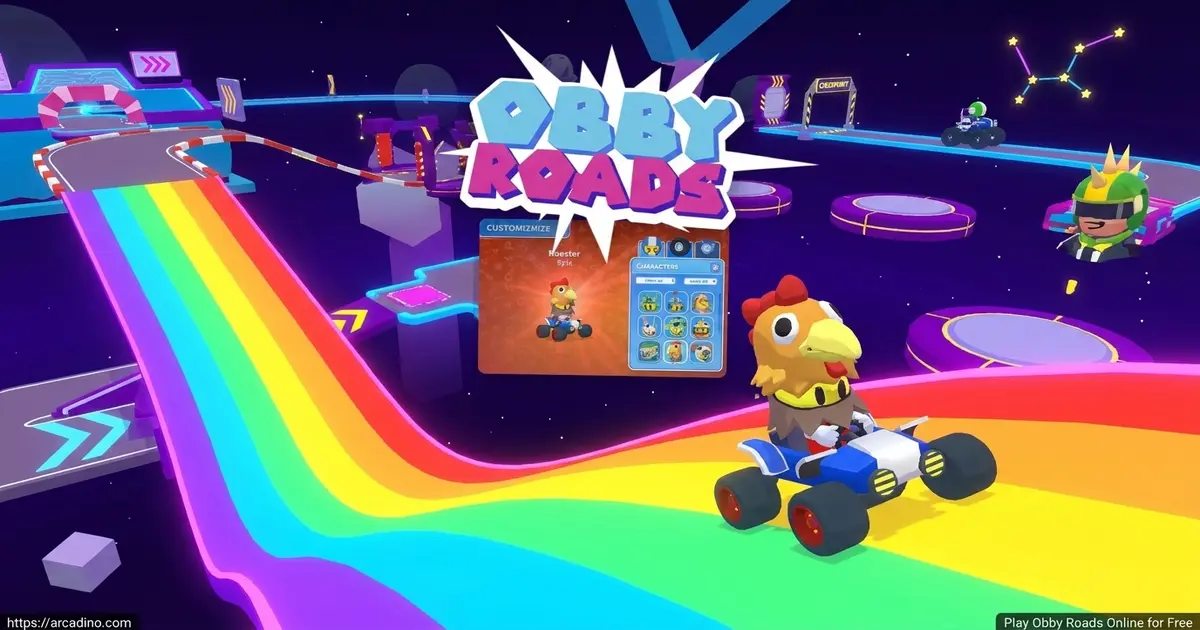 Play Obby Roads Online for Free