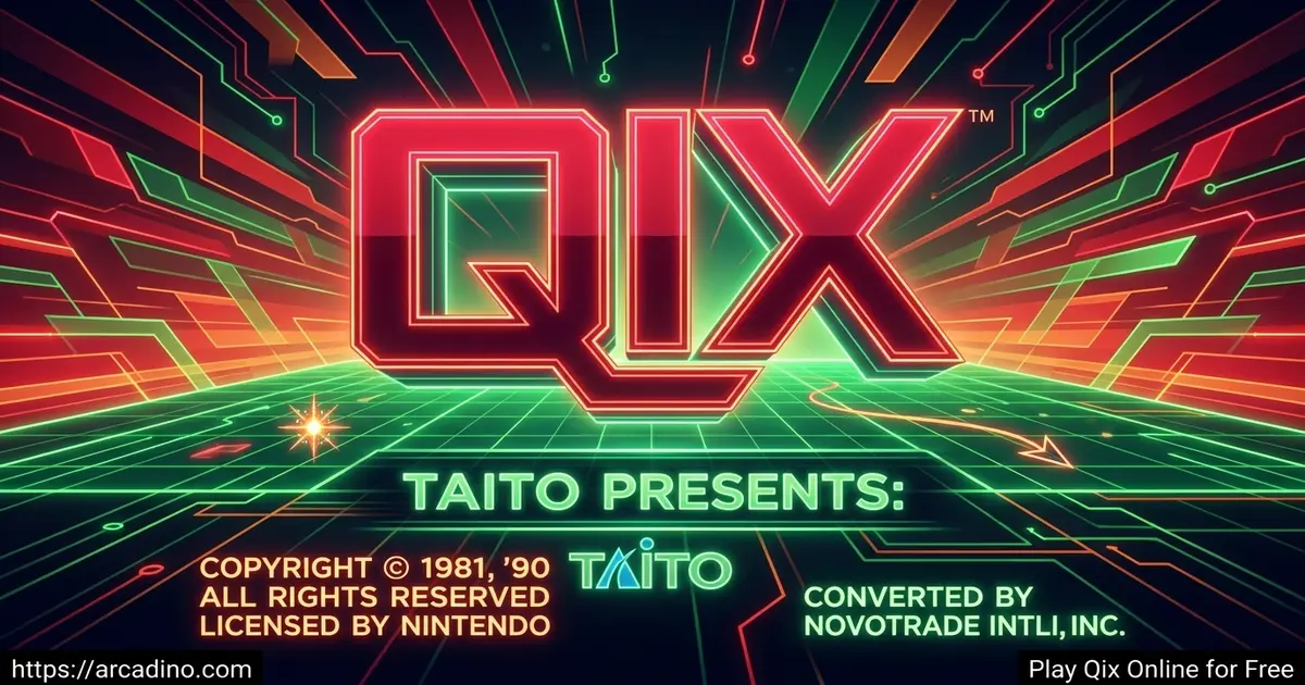 Play Qix Online for Free