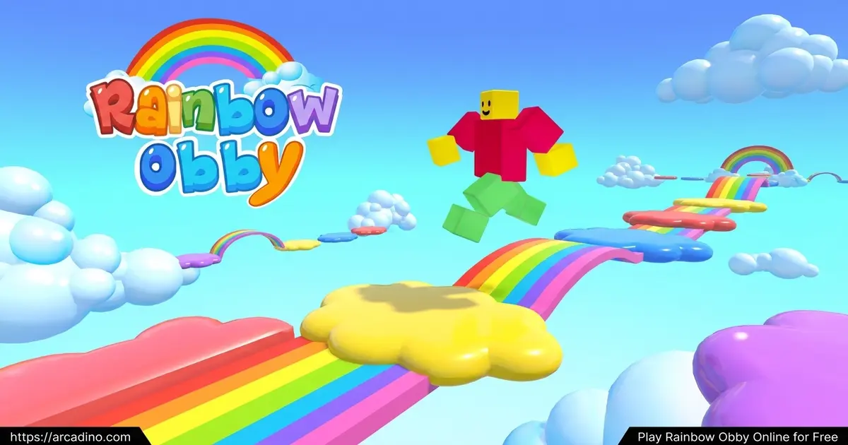 Play Rainbow Obby Online for Free