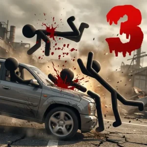 Stickman Destruction 3 Heroes